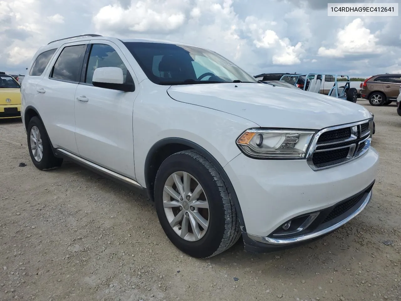 2014 Dodge Durango Sxt VIN: 1C4RDHAG9EC412641 Lot: 73945694