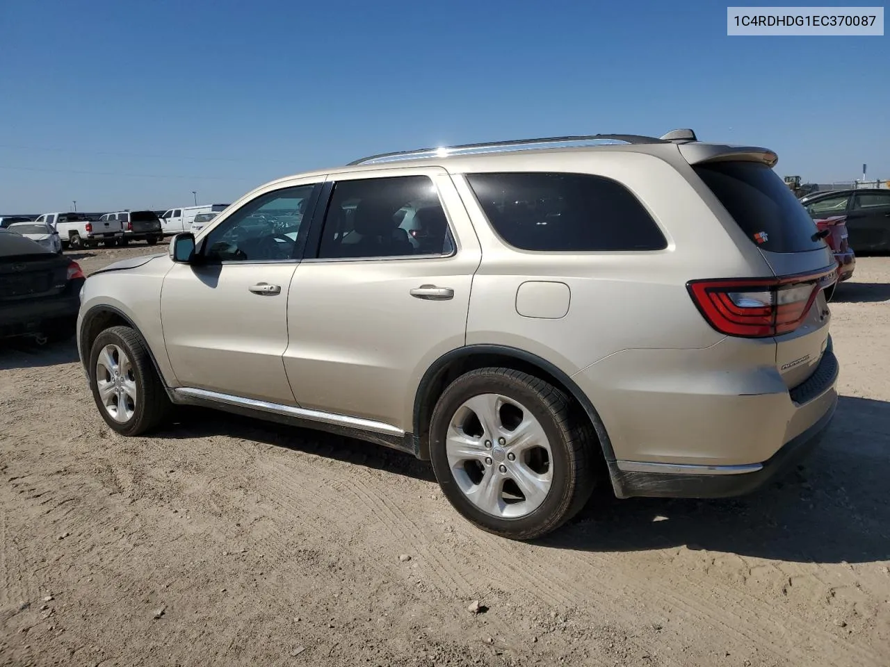 2014 Dodge Durango Limited VIN: 1C4RDHDG1EC370087 Lot: 73976414