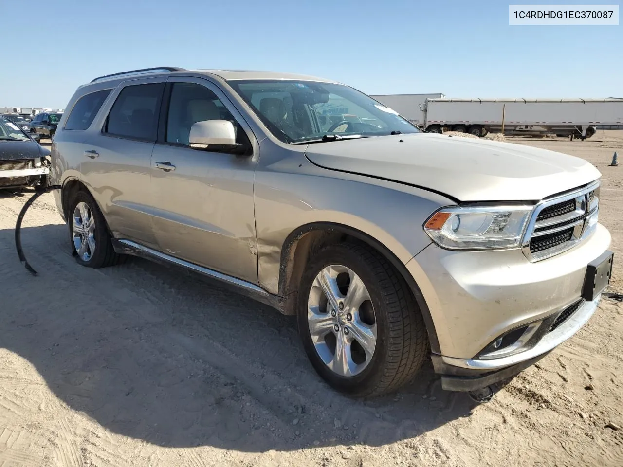 1C4RDHDG1EC370087 2014 Dodge Durango Limited