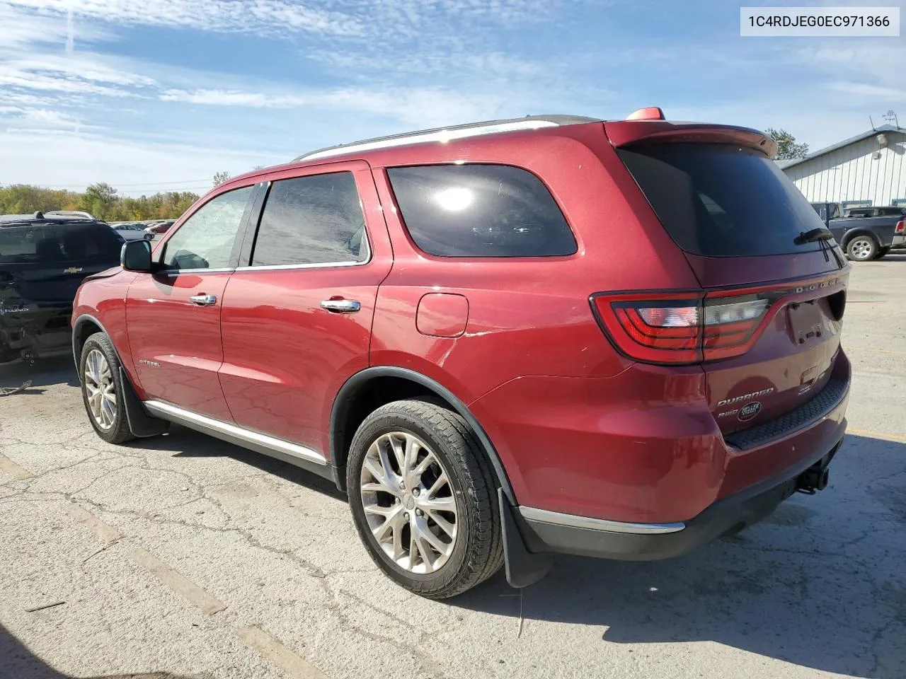 2014 Dodge Durango Citadel VIN: 1C4RDJEG0EC971366 Lot: 74392344