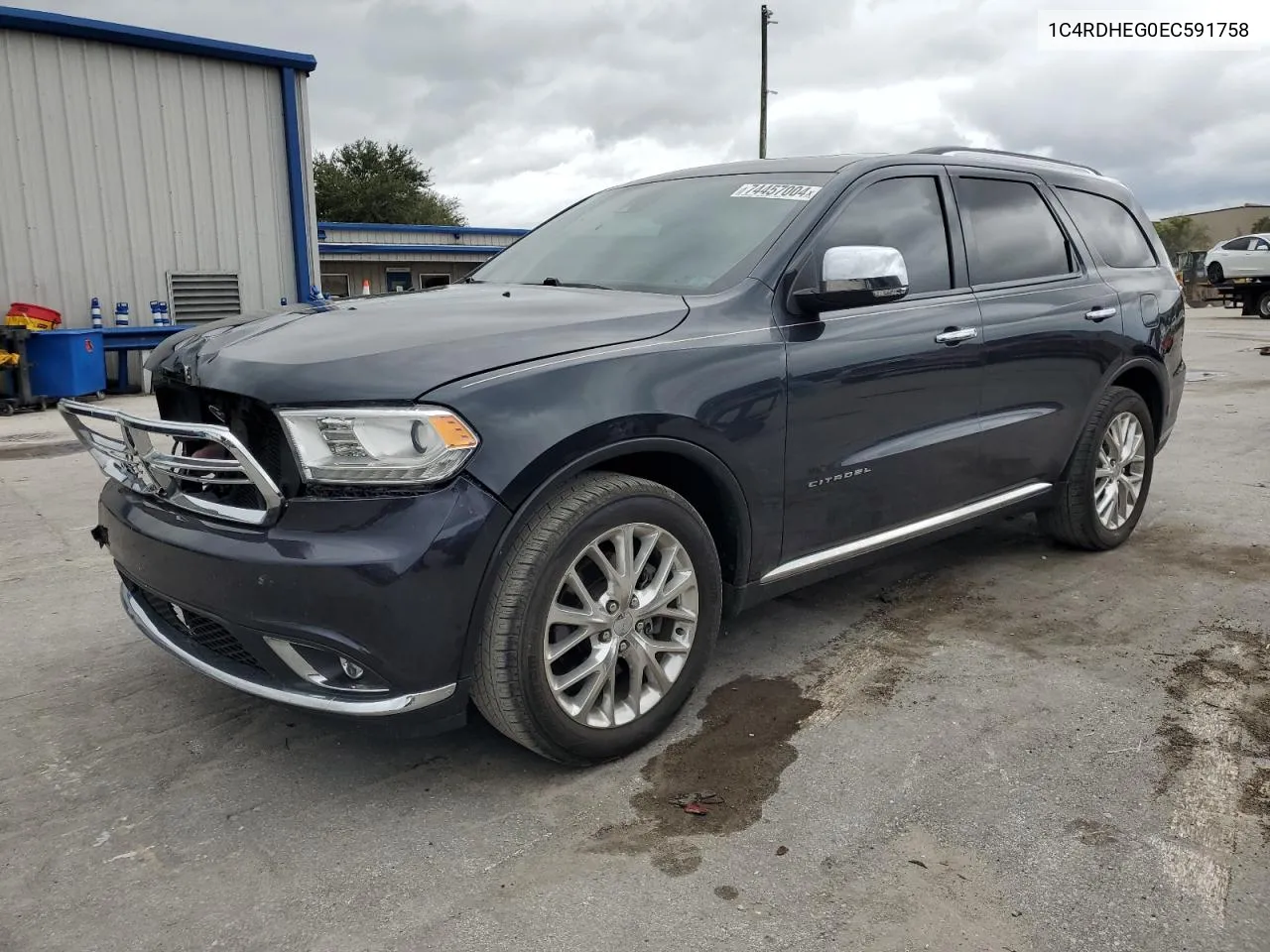 2014 Dodge Durango Citadel VIN: 1C4RDHEG0EC591758 Lot: 74457004