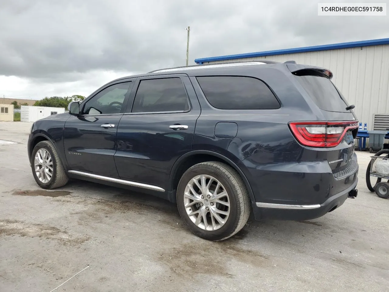 1C4RDHEG0EC591758 2014 Dodge Durango Citadel