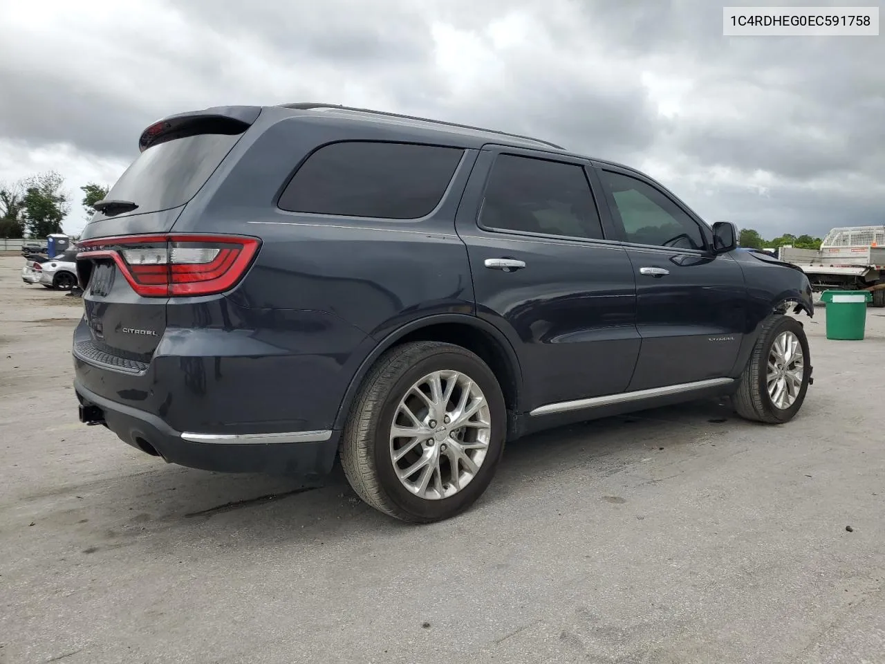 1C4RDHEG0EC591758 2014 Dodge Durango Citadel