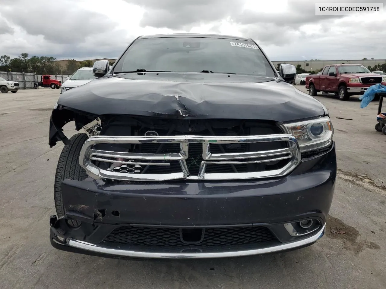 1C4RDHEG0EC591758 2014 Dodge Durango Citadel