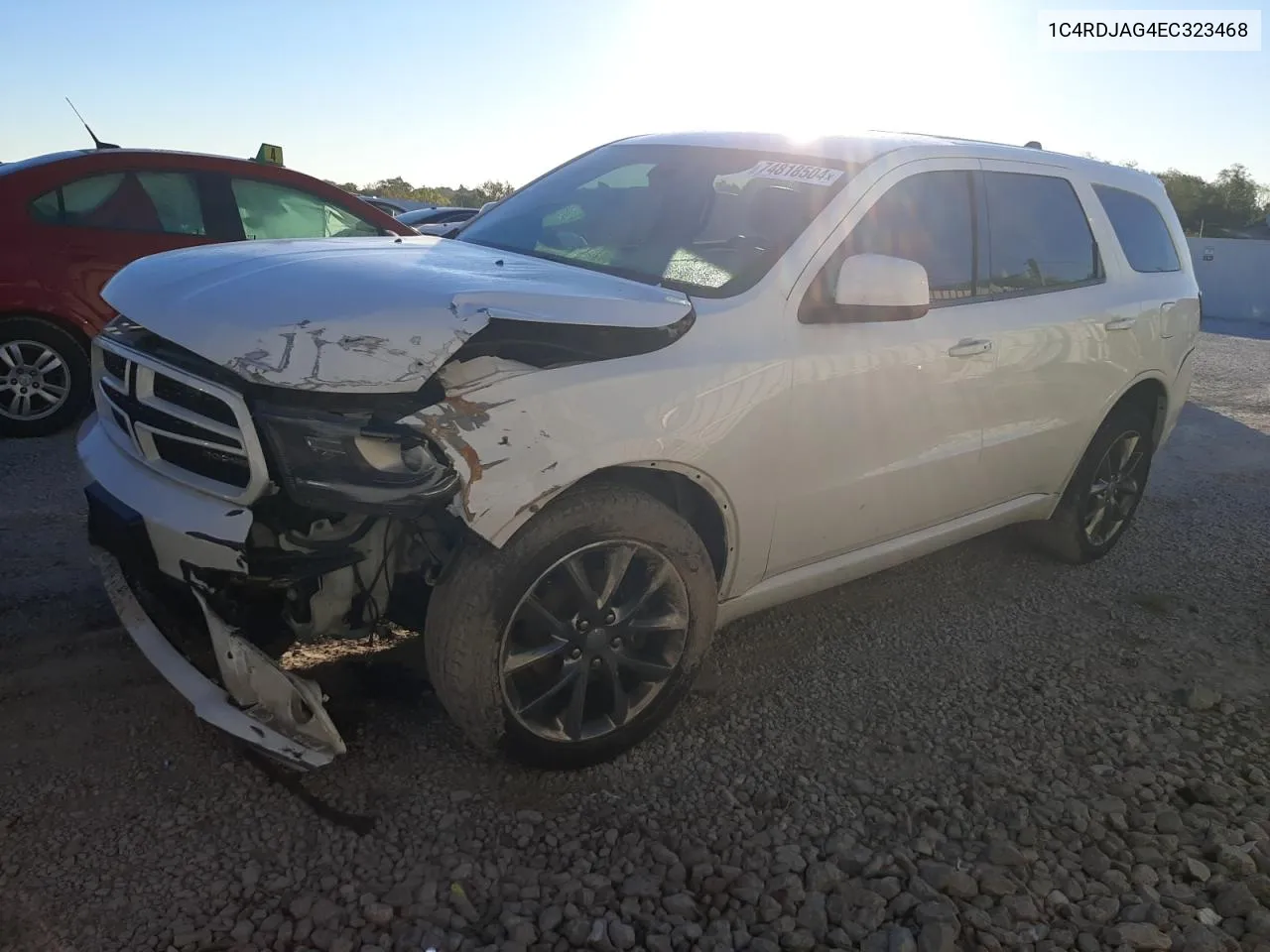 1C4RDJAG4EC323468 2014 Dodge Durango Sxt