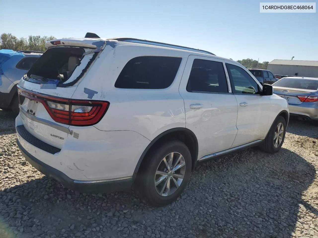 2014 Dodge Durango Limited VIN: 1C4RDHDG8EC468064 Lot: 75261434