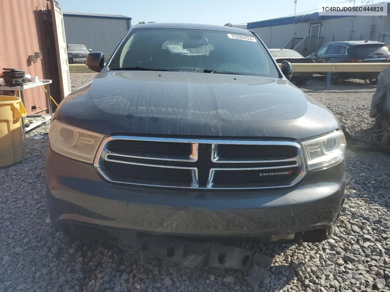 2014 Dodge Durango Limited VIN: 1C4RDJDG5EC444828 Lot: 75289424