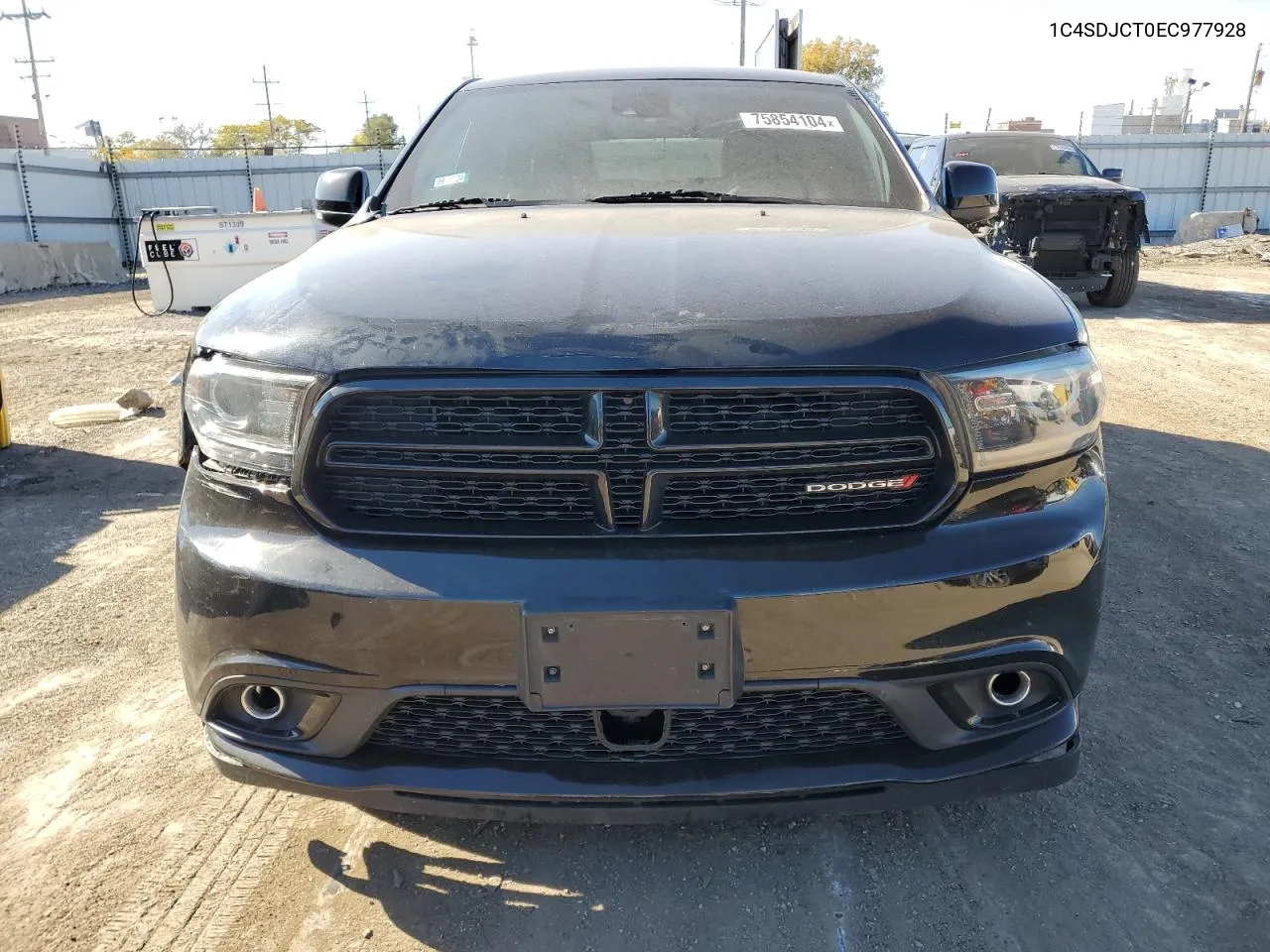 2014 Dodge Durango R/T VIN: 1C4SDJCT0EC977928 Lot: 75854104