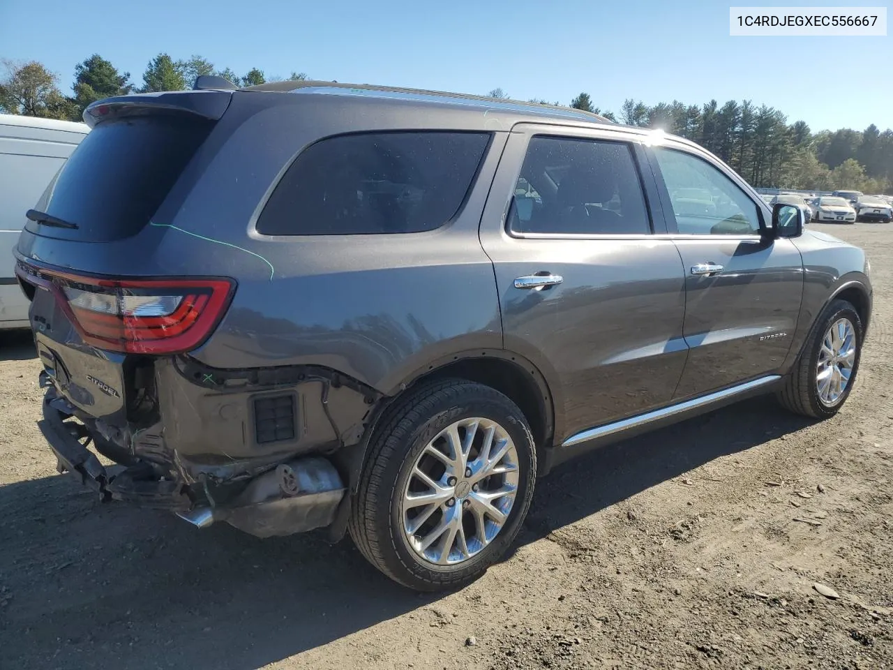 2014 Dodge Durango Citadel VIN: 1C4RDJEGXEC556667 Lot: 76485664