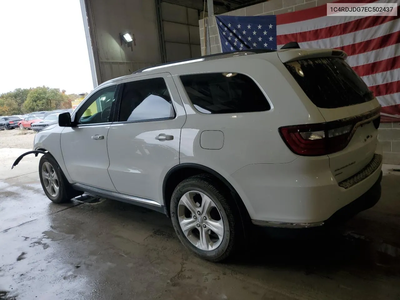 2014 Dodge Durango Limited VIN: 1C4RDJDG7EC502437 Lot: 76507944