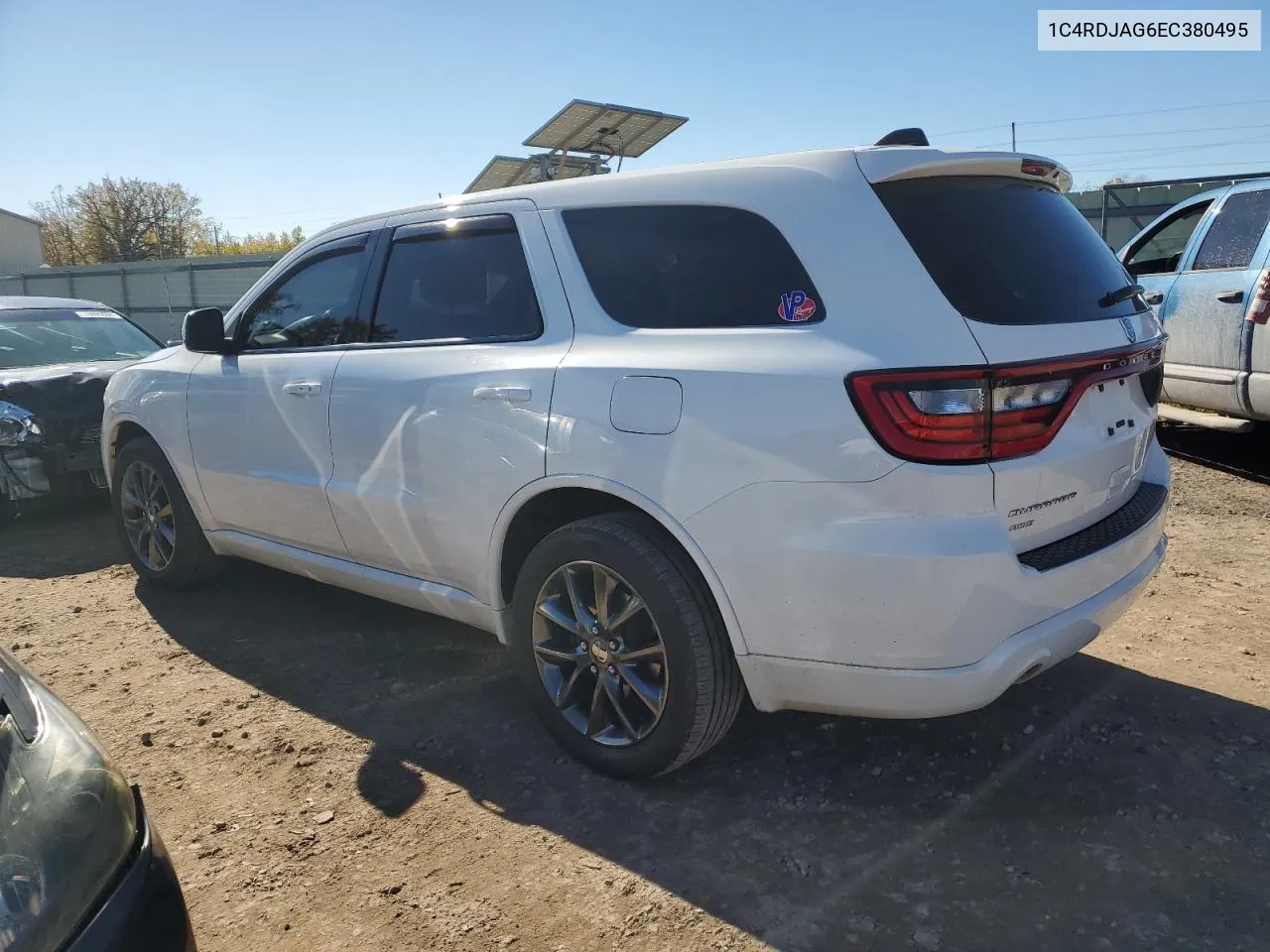 2014 Dodge Durango Sxt VIN: 1C4RDJAG6EC380495 Lot: 76802984