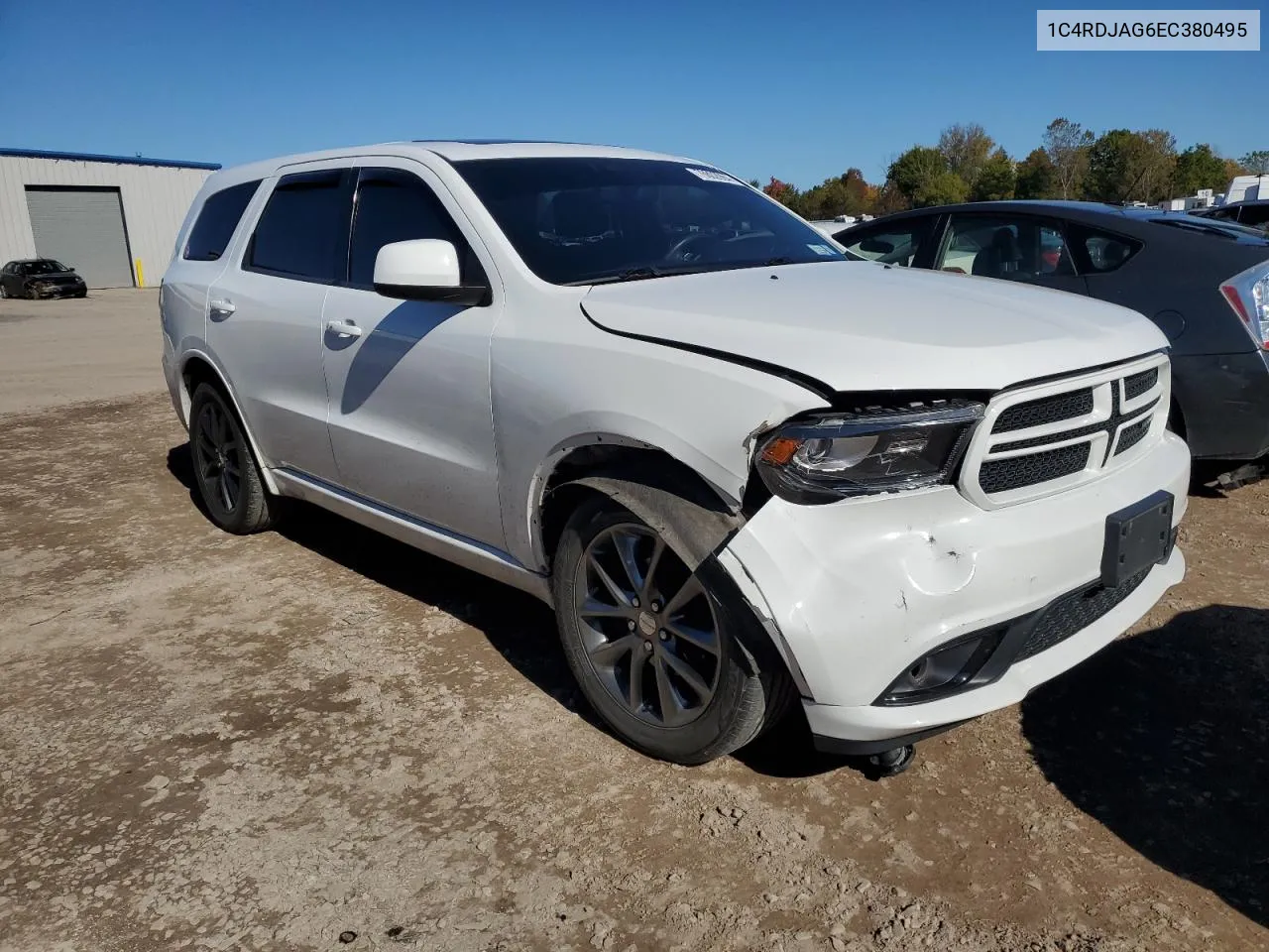 2014 Dodge Durango Sxt VIN: 1C4RDJAG6EC380495 Lot: 76802984