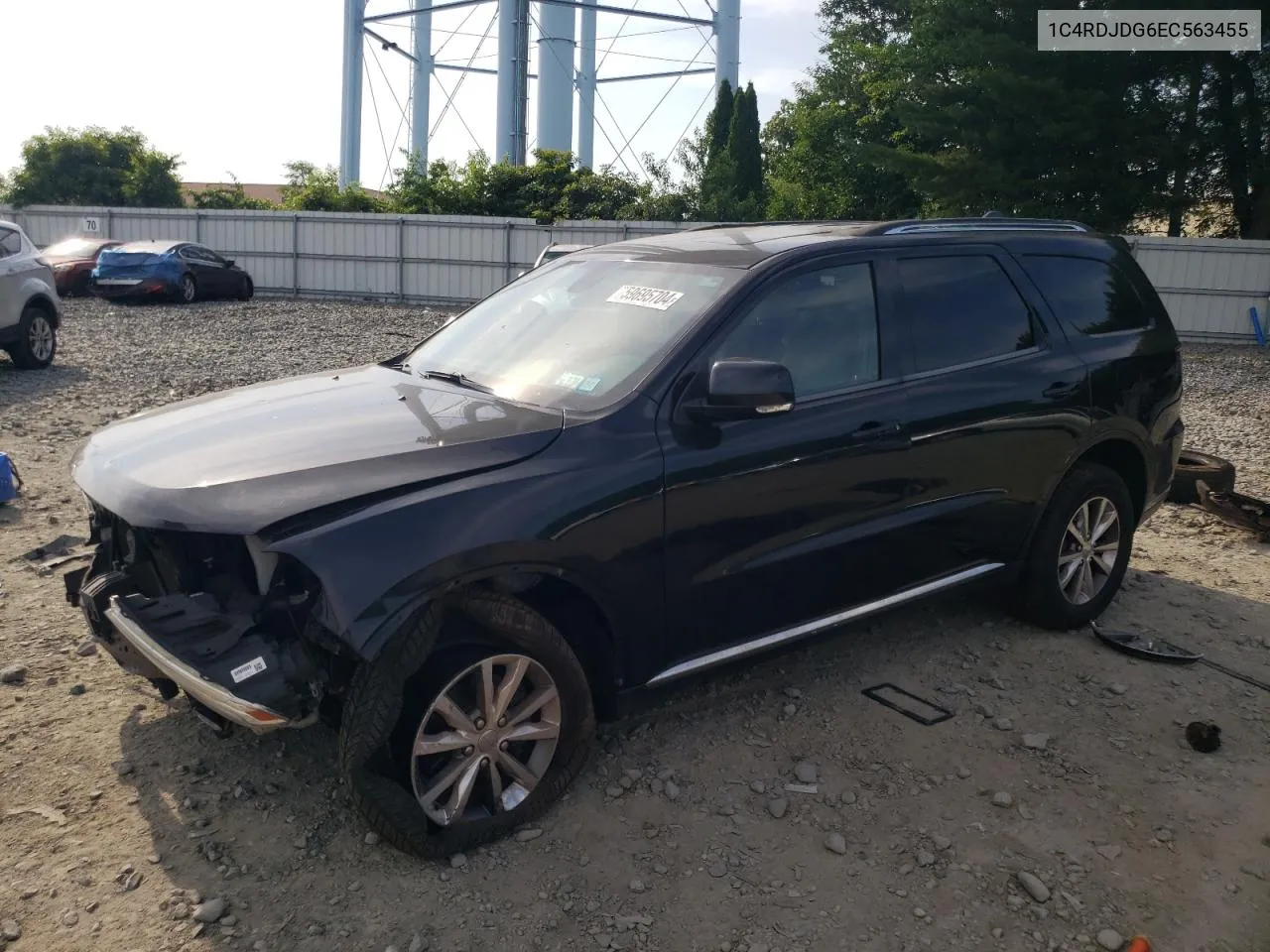 2014 Dodge Durango Limited VIN: 1C4RDJDG6EC563455 Lot: 76958564