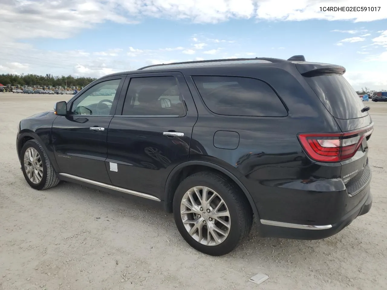 1C4RDHEG2EC591017 2014 Dodge Durango Citadel