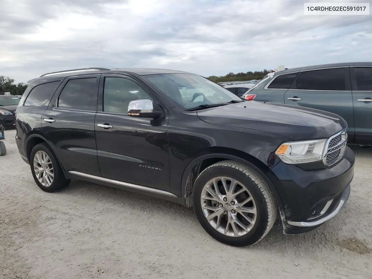 2014 Dodge Durango Citadel VIN: 1C4RDHEG2EC591017 Lot: 76960494