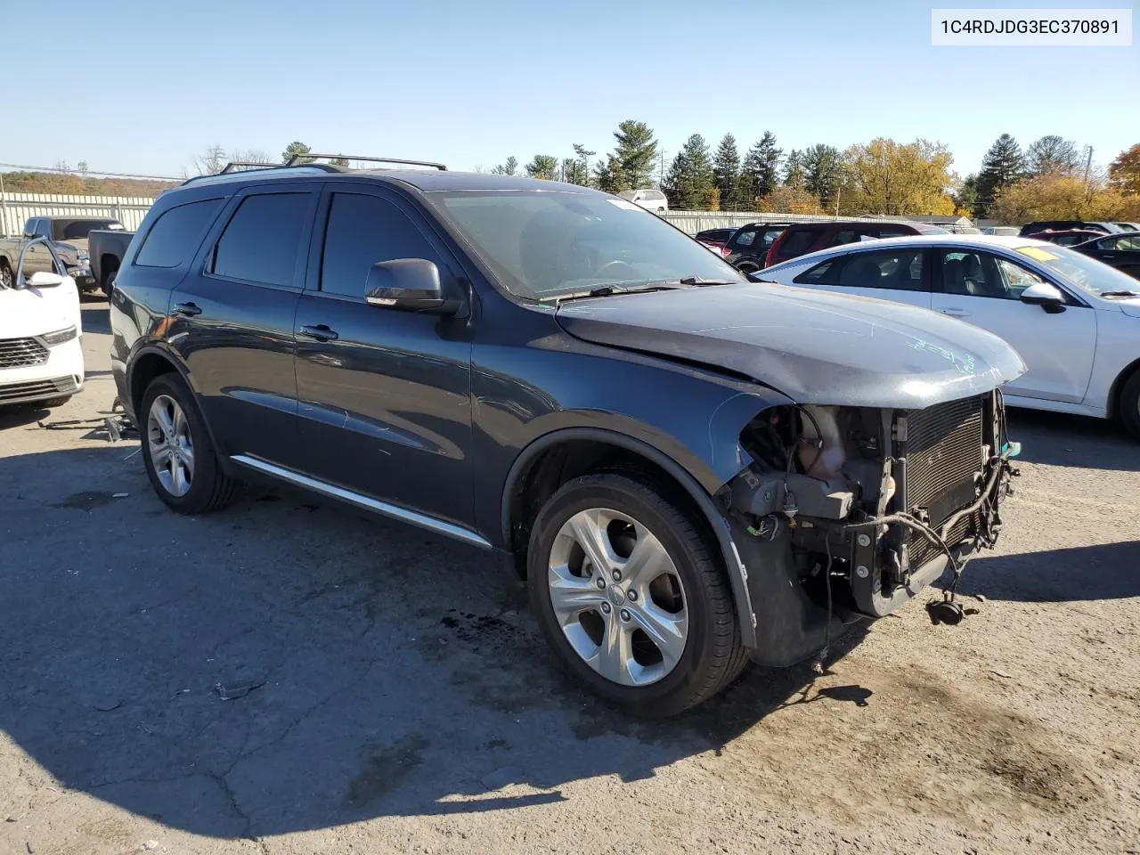 2014 Dodge Durango Limited VIN: 1C4RDJDG3EC370891 Lot: 76984654