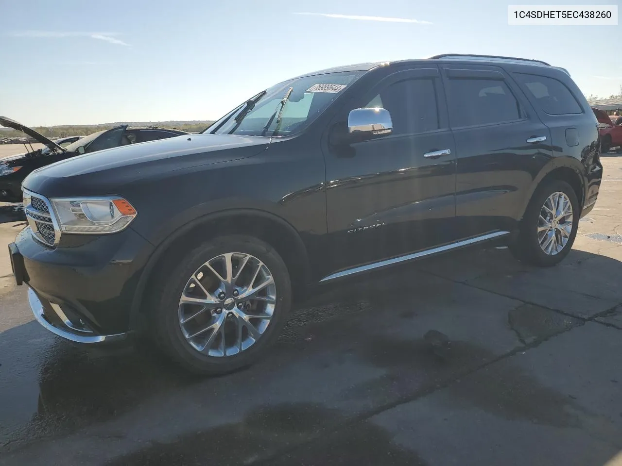 2014 Dodge Durango Citadel VIN: 1C4SDHET5EC438260 Lot: 76989644