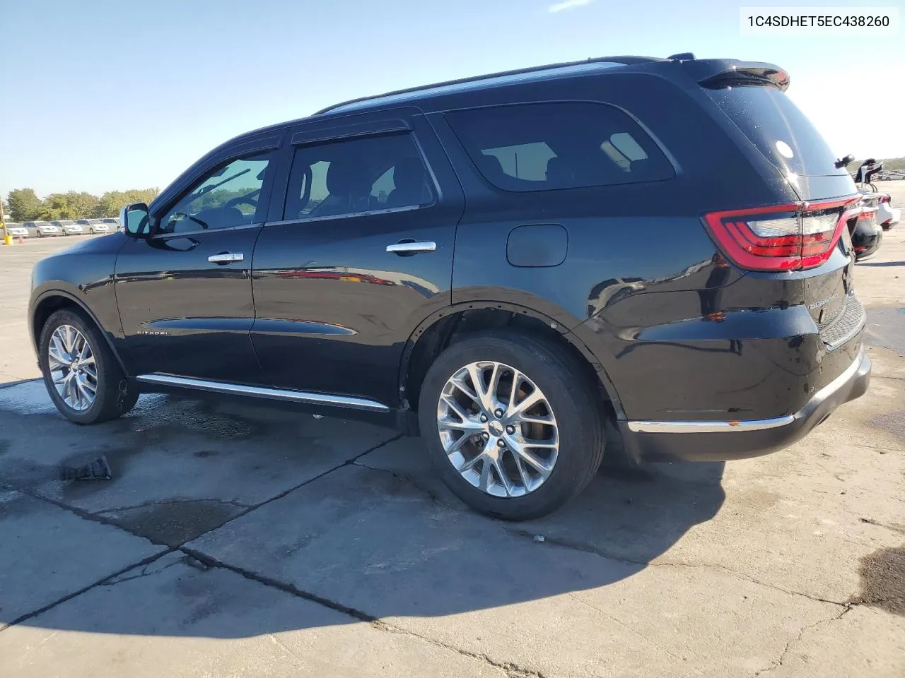 1C4SDHET5EC438260 2014 Dodge Durango Citadel