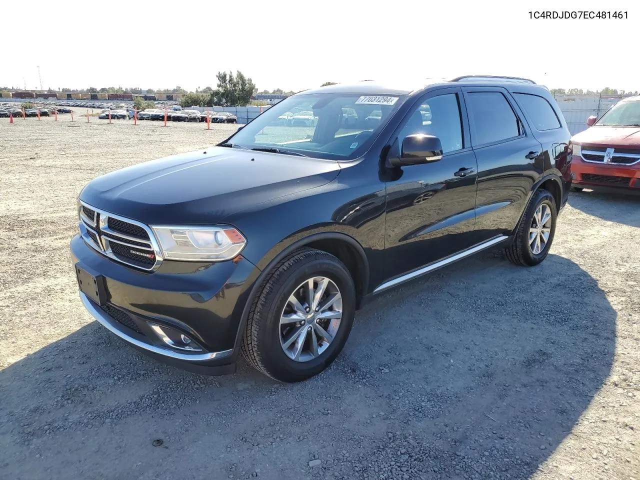 2014 Dodge Durango Limited VIN: 1C4RDJDG7EC481461 Lot: 77031294