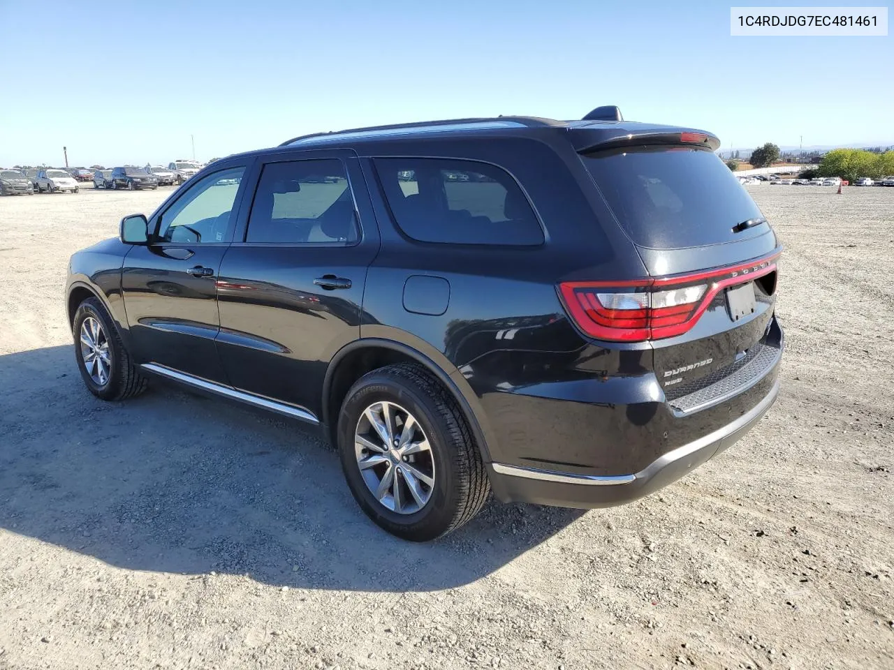 1C4RDJDG7EC481461 2014 Dodge Durango Limited