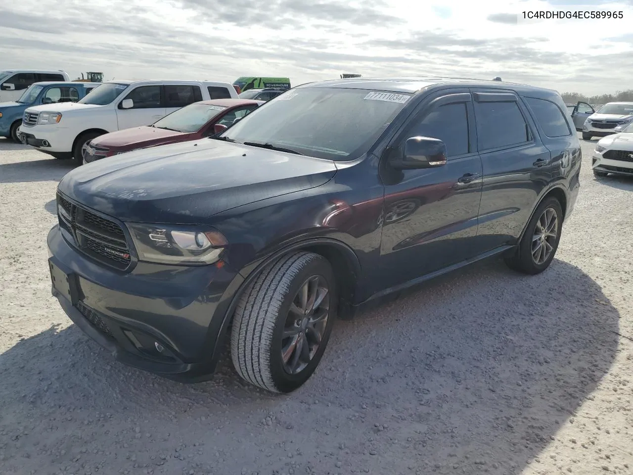 2014 Dodge Durango Limited VIN: 1C4RDHDG4EC589965 Lot: 77111034