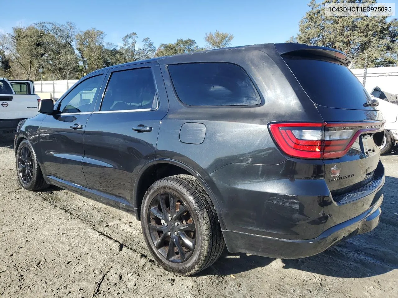 2014 Dodge Durango R/T VIN: 1C4SDHCT1EC975095 Lot: 77184844