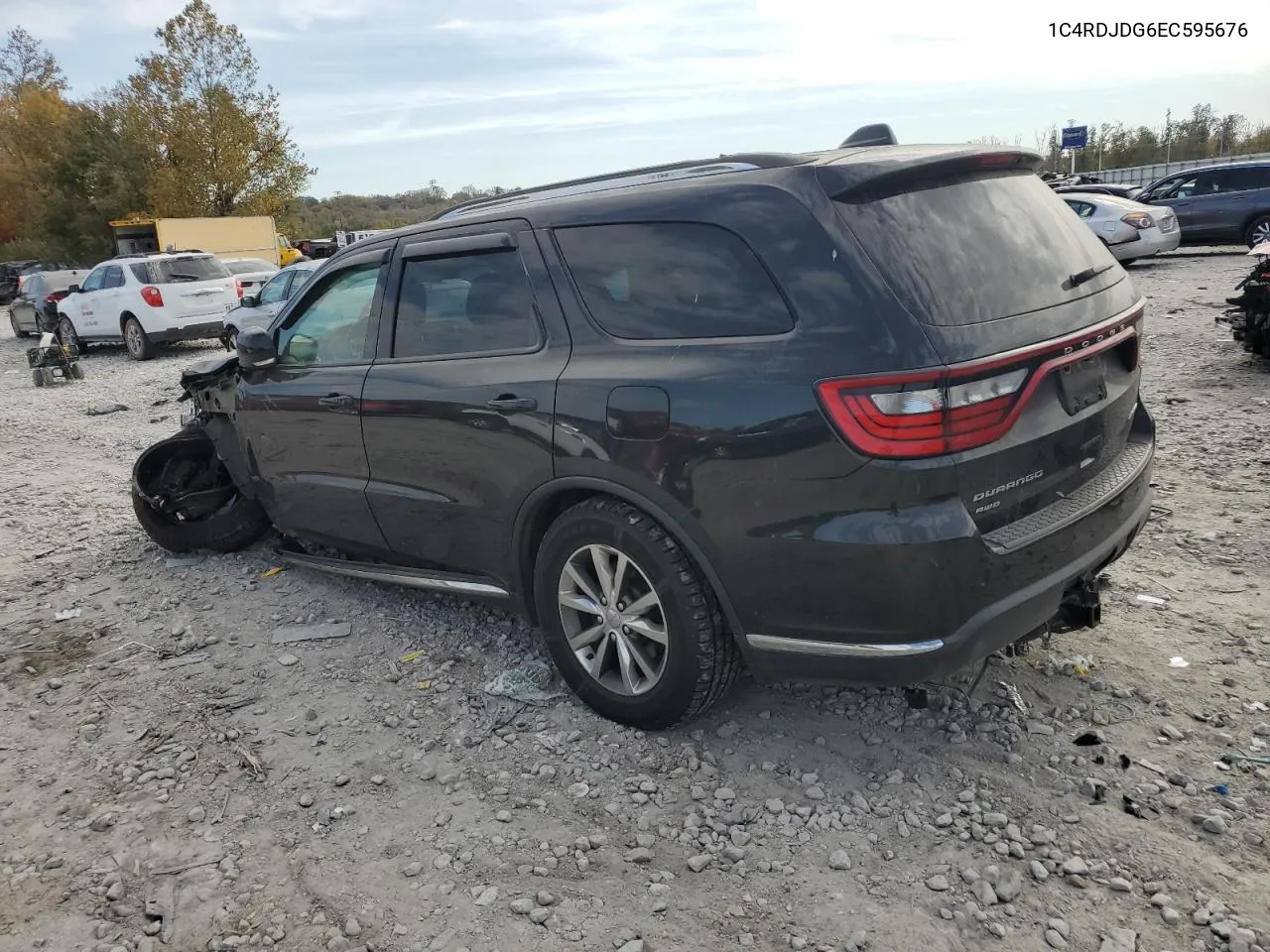 2014 Dodge Durango Limited VIN: 1C4RDJDG6EC595676 Lot: 77210104