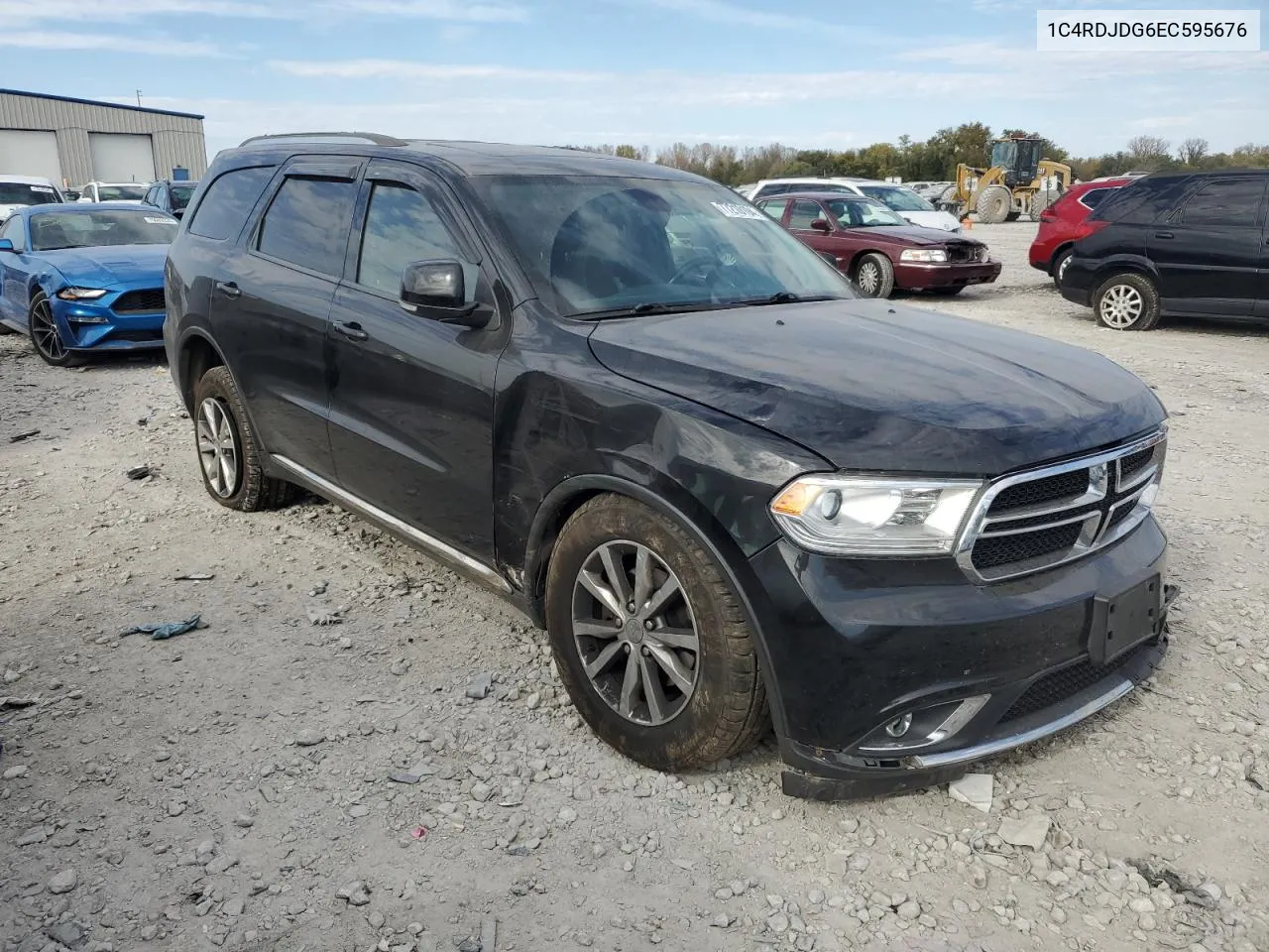 2014 Dodge Durango Limited VIN: 1C4RDJDG6EC595676 Lot: 77210104