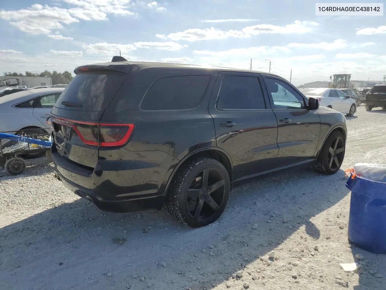 2014 Dodge Durango Sxt VIN: 1C4RDHAG0EC438142 Lot: 77387944