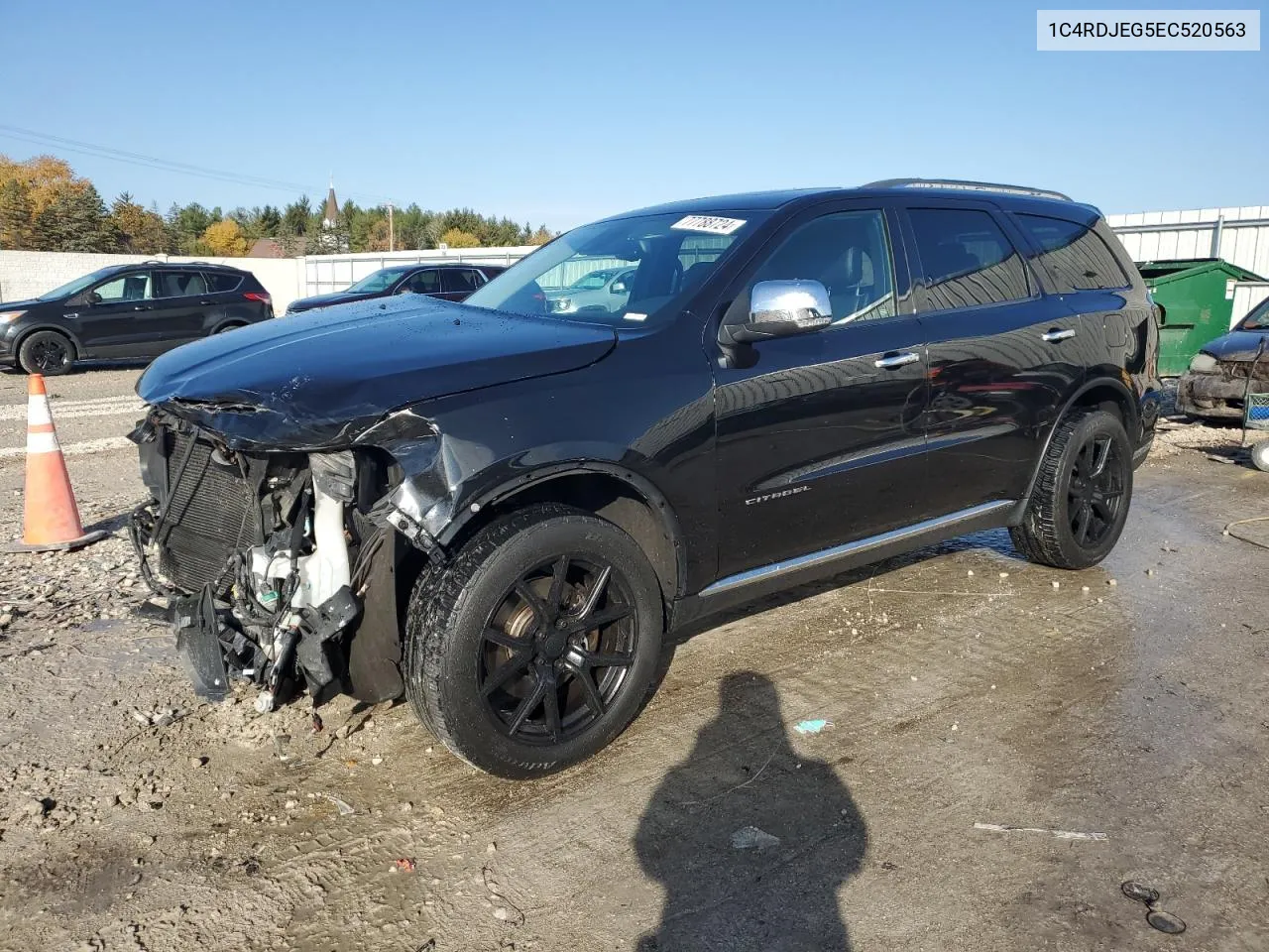 2014 Dodge Durango Citadel VIN: 1C4RDJEG5EC520563 Lot: 77788724