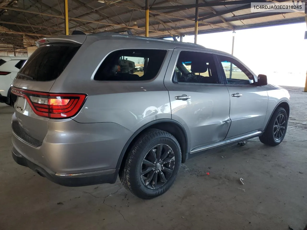 2014 Dodge Durango Sxt VIN: 1C4RDJAG3EC318245 Lot: 77943374