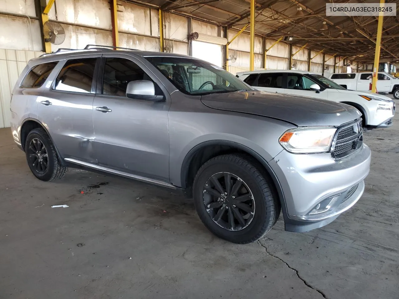 2014 Dodge Durango Sxt VIN: 1C4RDJAG3EC318245 Lot: 77943374