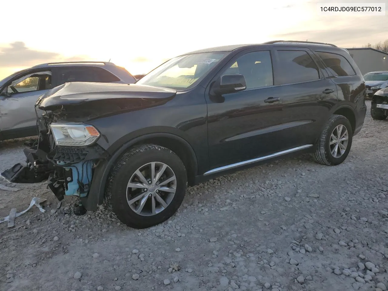 2014 Dodge Durango Limited VIN: 1C4RDJDG9EC577012 Lot: 78059724