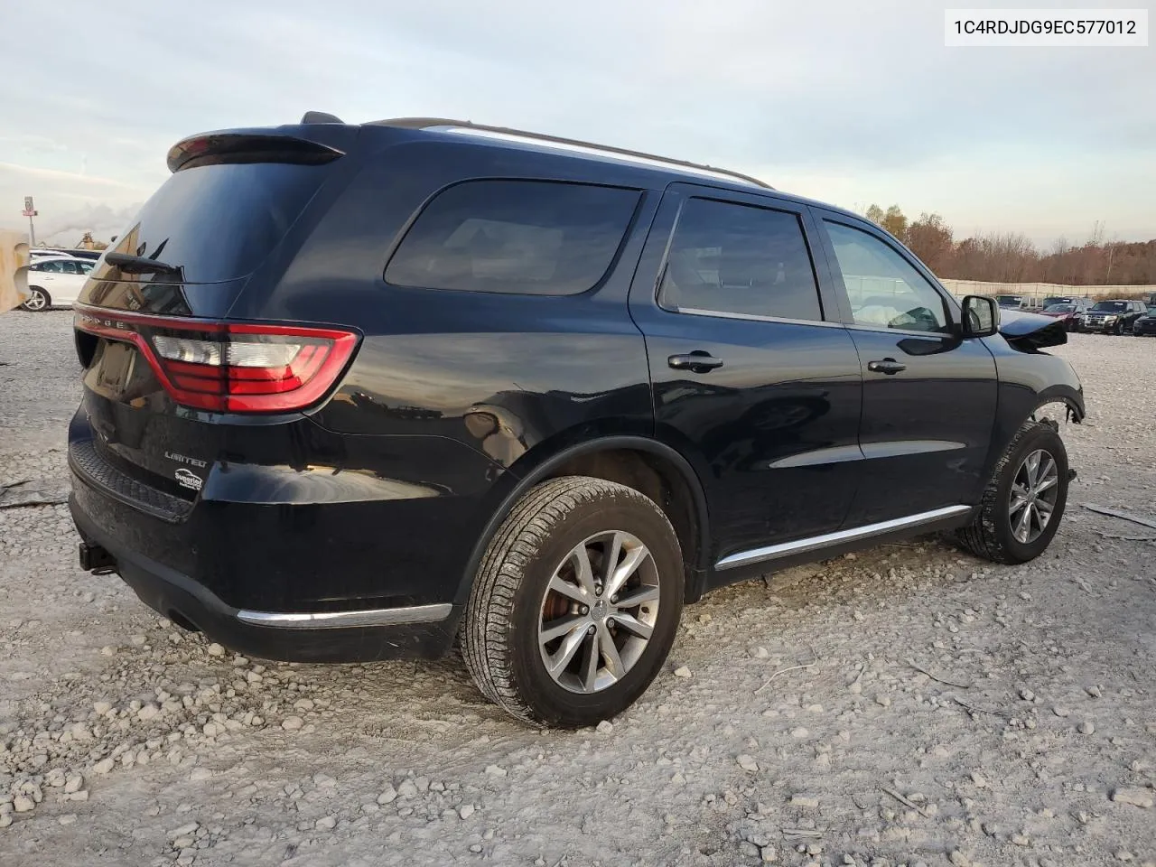 2014 Dodge Durango Limited VIN: 1C4RDJDG9EC577012 Lot: 78059724