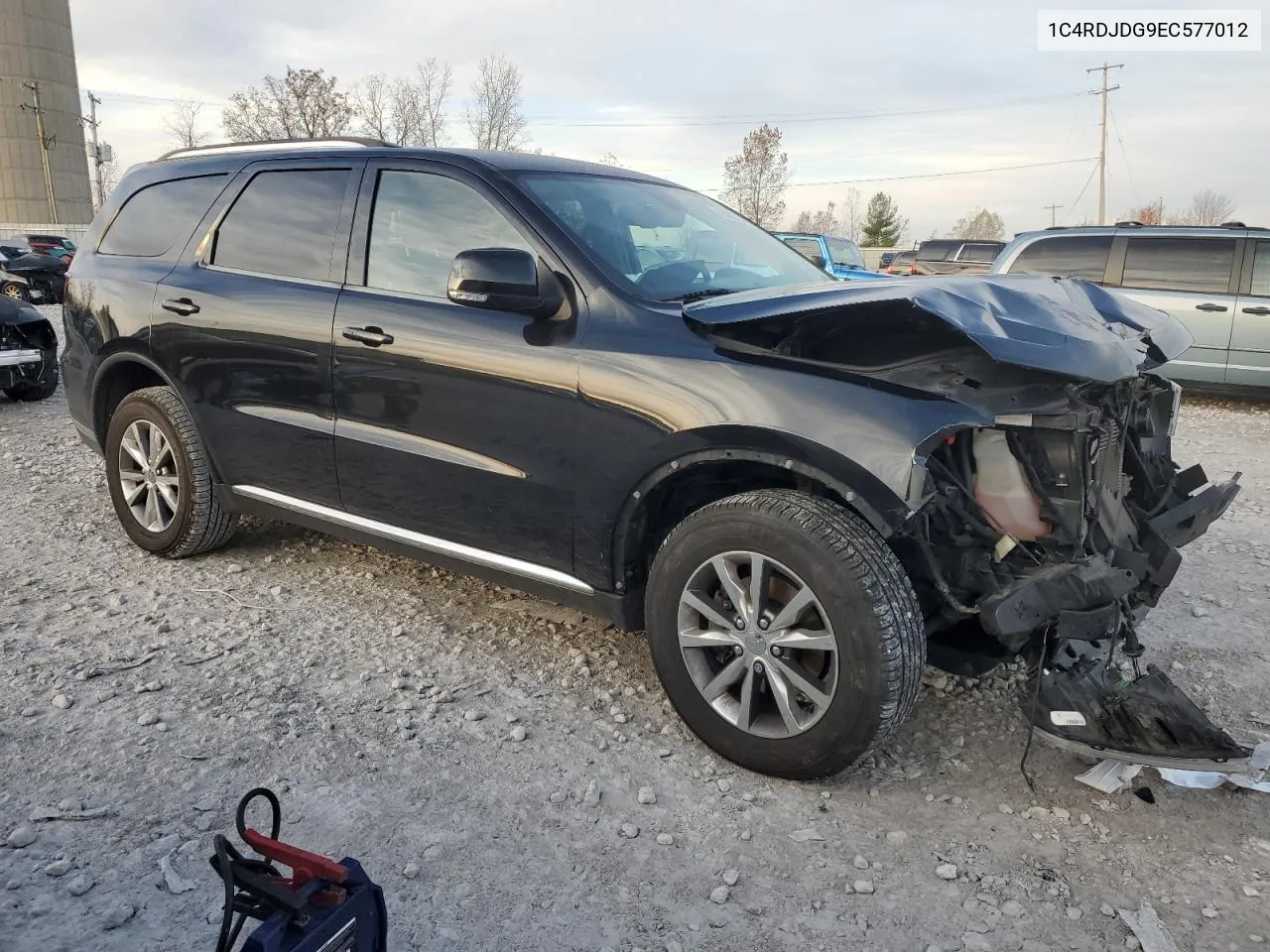 2014 Dodge Durango Limited VIN: 1C4RDJDG9EC577012 Lot: 78059724