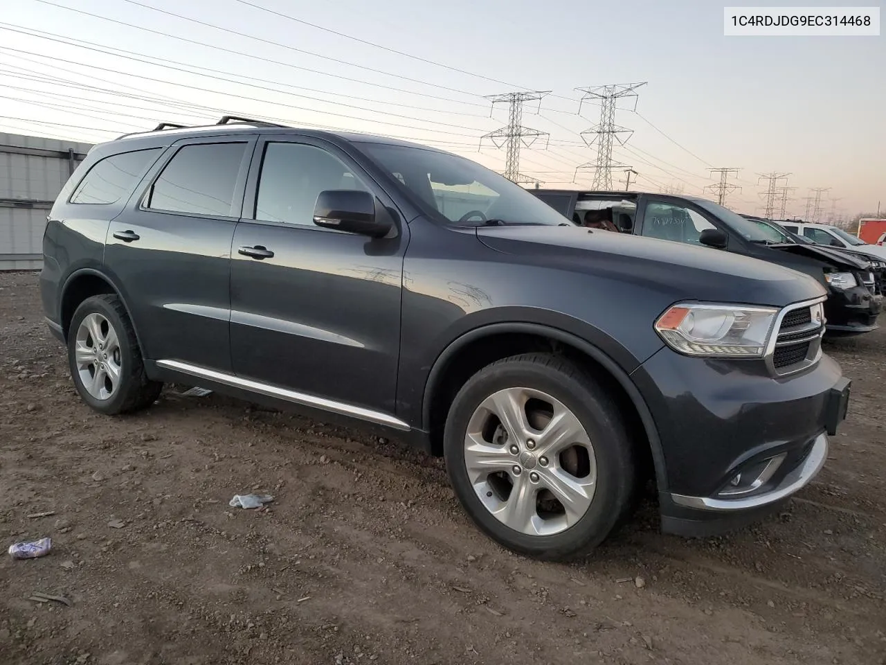 2014 Dodge Durango Limited VIN: 1C4RDJDG9EC314468 Lot: 78168964