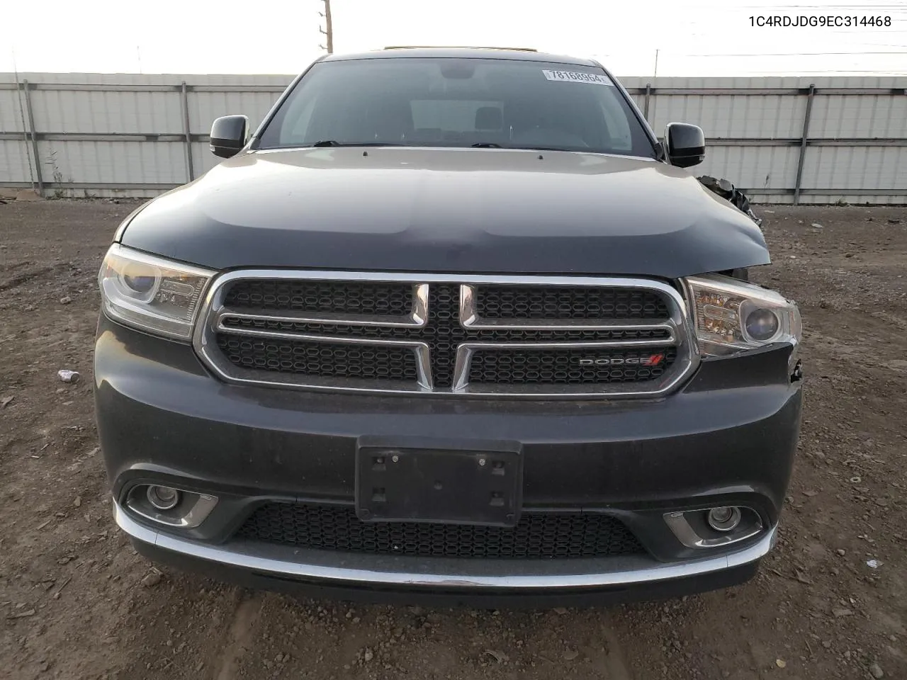 2014 Dodge Durango Limited VIN: 1C4RDJDG9EC314468 Lot: 78168964