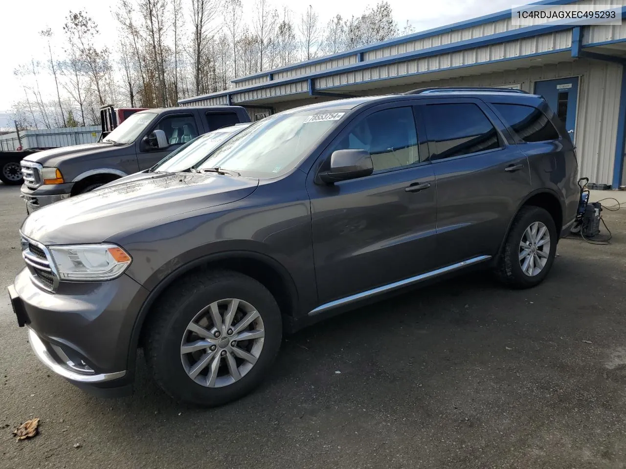 2014 Dodge Durango Sxt VIN: 1C4RDJAGXEC495293 Lot: 78553754