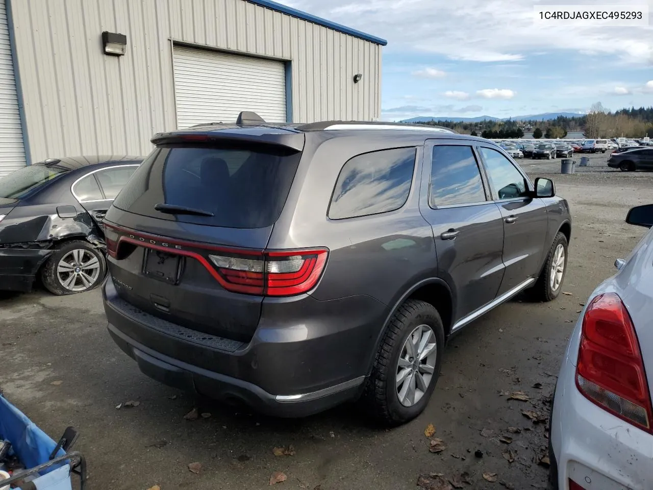 2014 Dodge Durango Sxt VIN: 1C4RDJAGXEC495293 Lot: 78553754