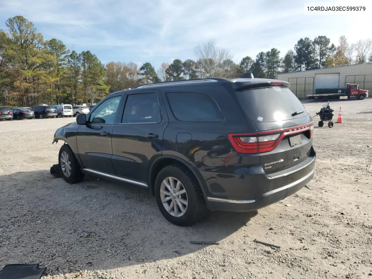 2014 Dodge Durango Sxt VIN: 1C4RDJAG3EC599379 Lot: 79232834