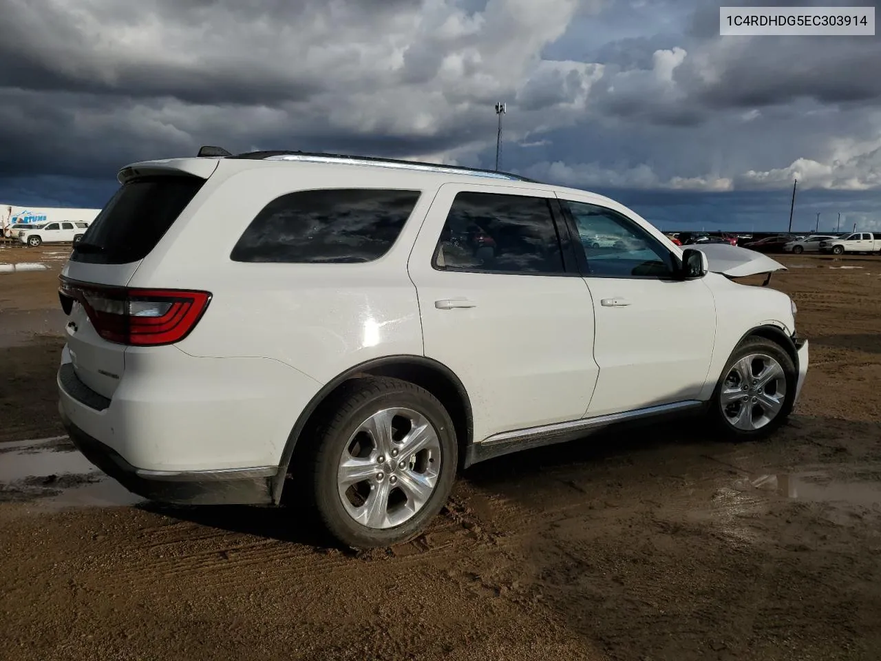 2014 Dodge Durango Limited VIN: 1C4RDHDG5EC303914 Lot: 79278674