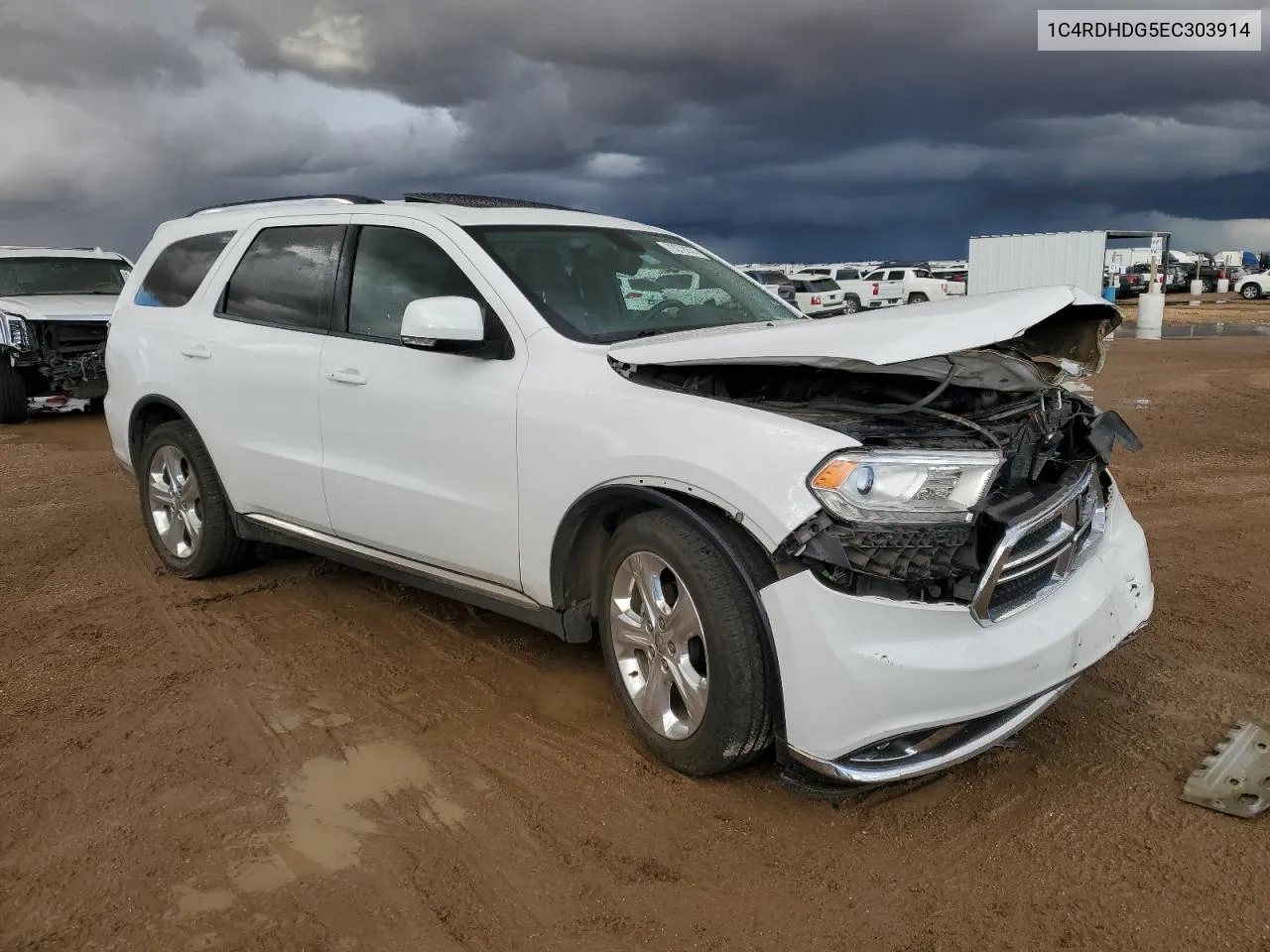 2014 Dodge Durango Limited VIN: 1C4RDHDG5EC303914 Lot: 79278674