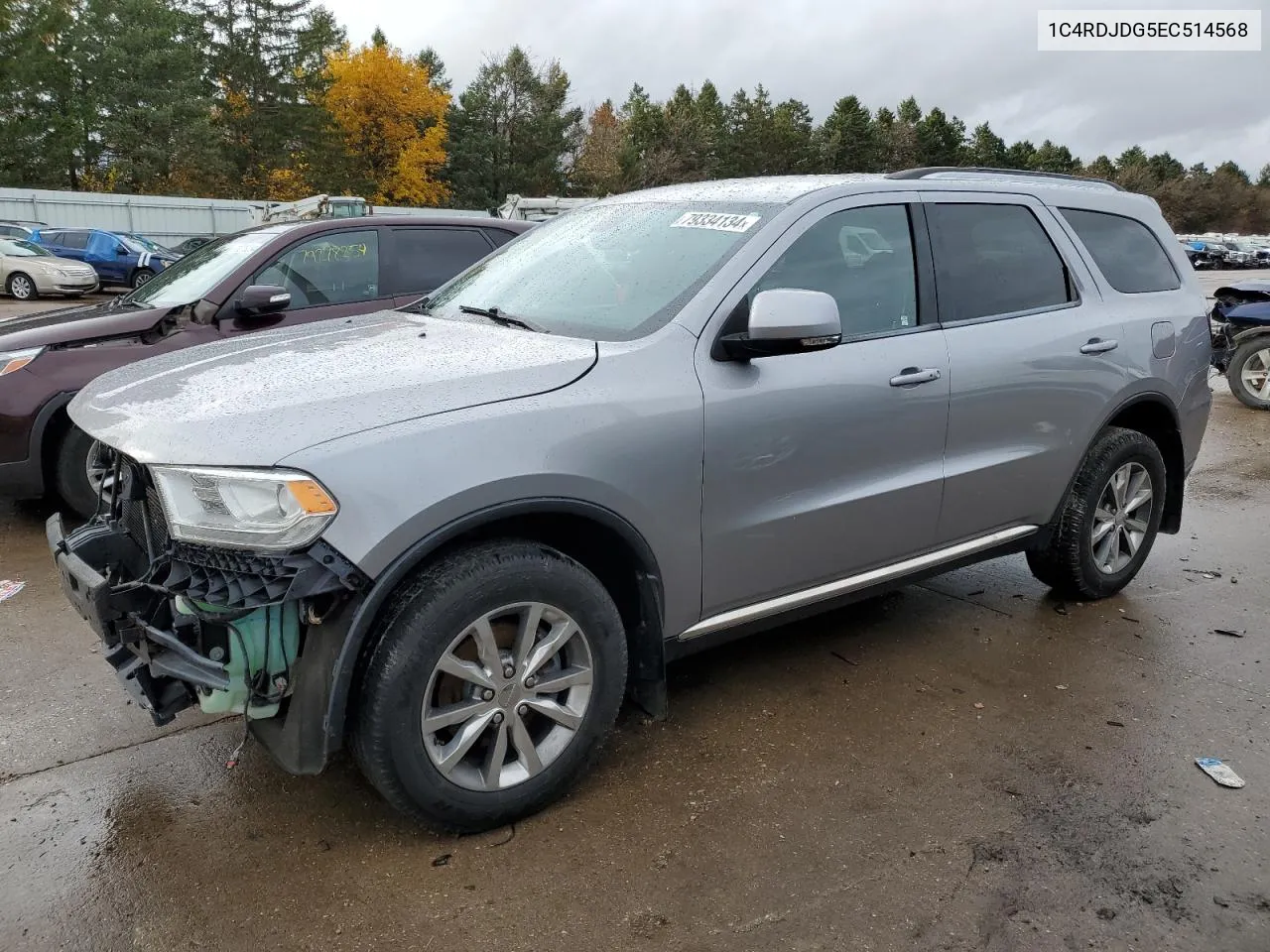 2014 Dodge Durango Limited VIN: 1C4RDJDG5EC514568 Lot: 79334134