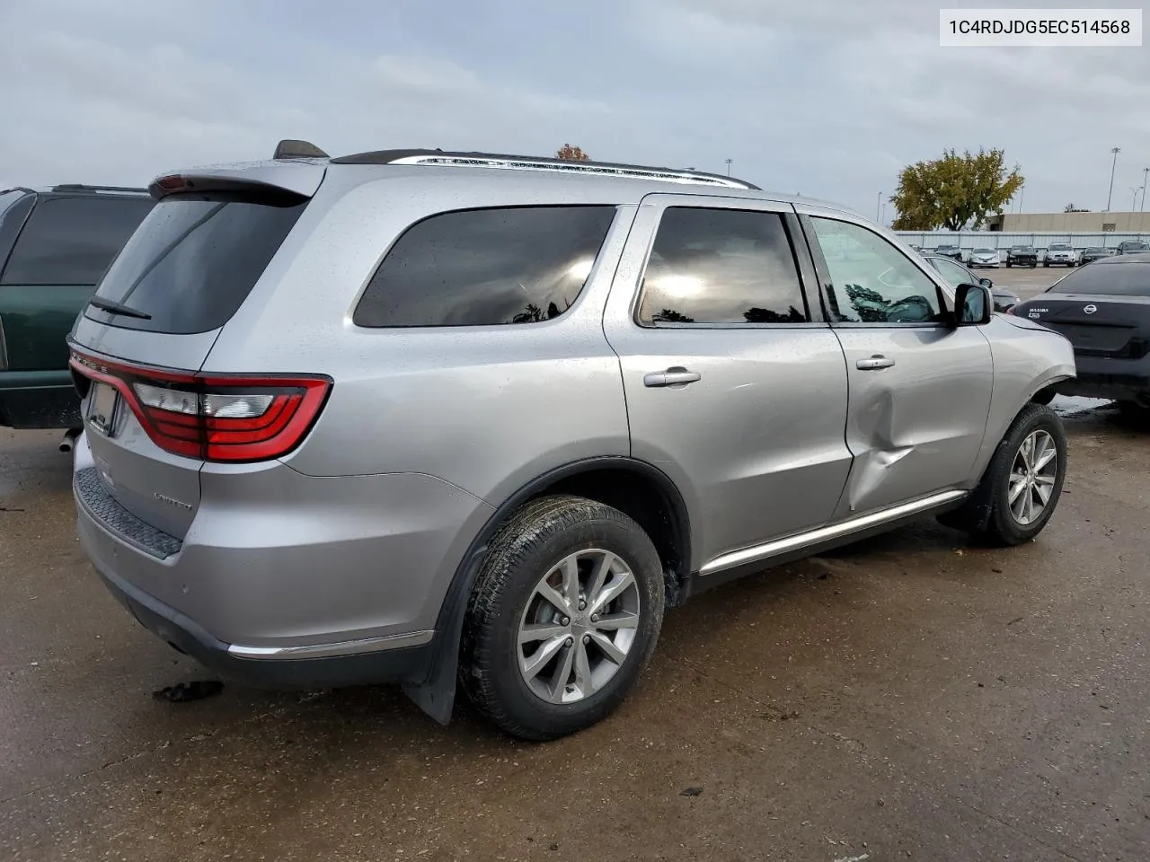 2014 Dodge Durango Limited VIN: 1C4RDJDG5EC514568 Lot: 79334134