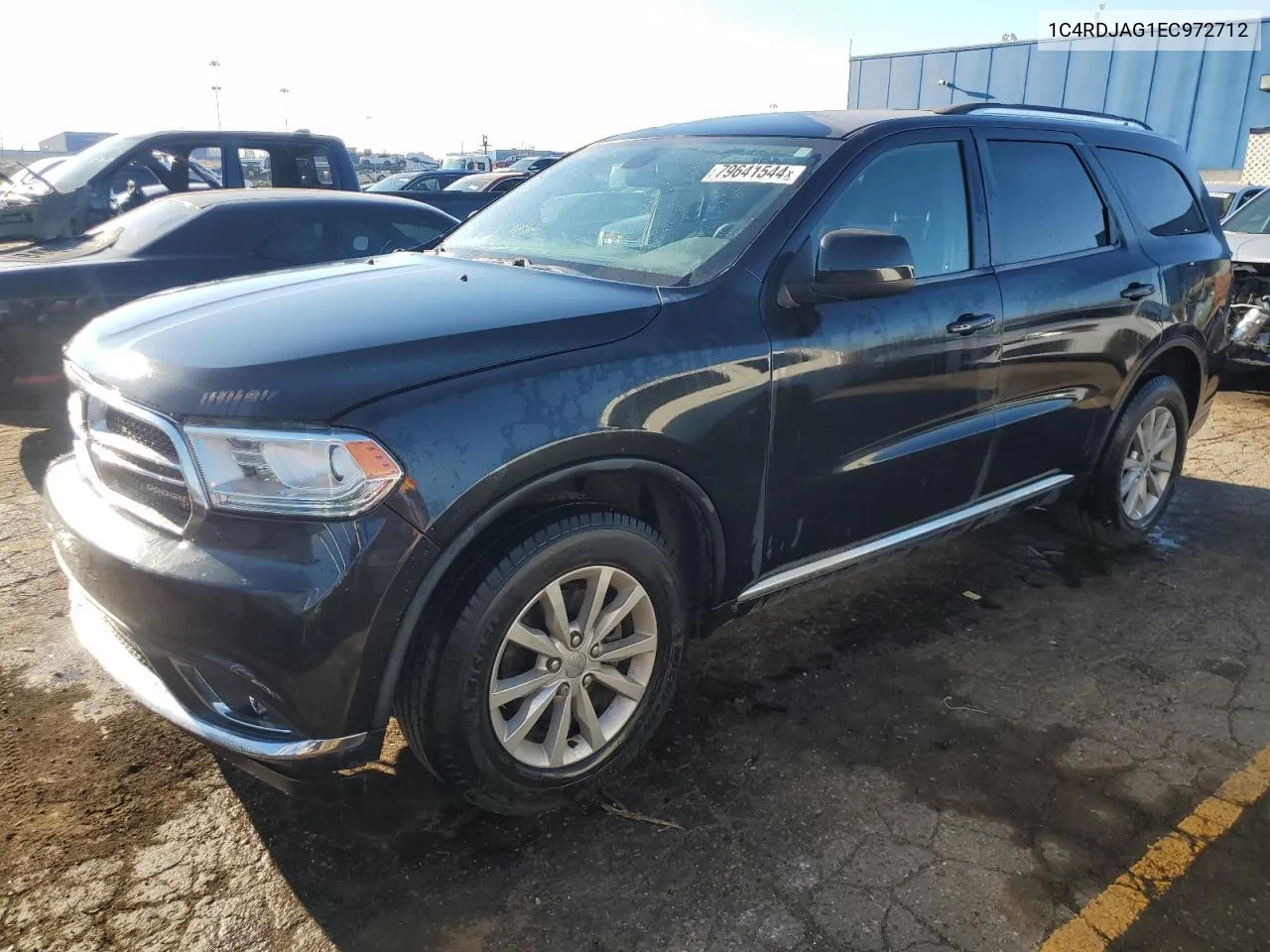 2014 Dodge Durango Sxt VIN: 1C4RDJAG1EC972712 Lot: 79641544