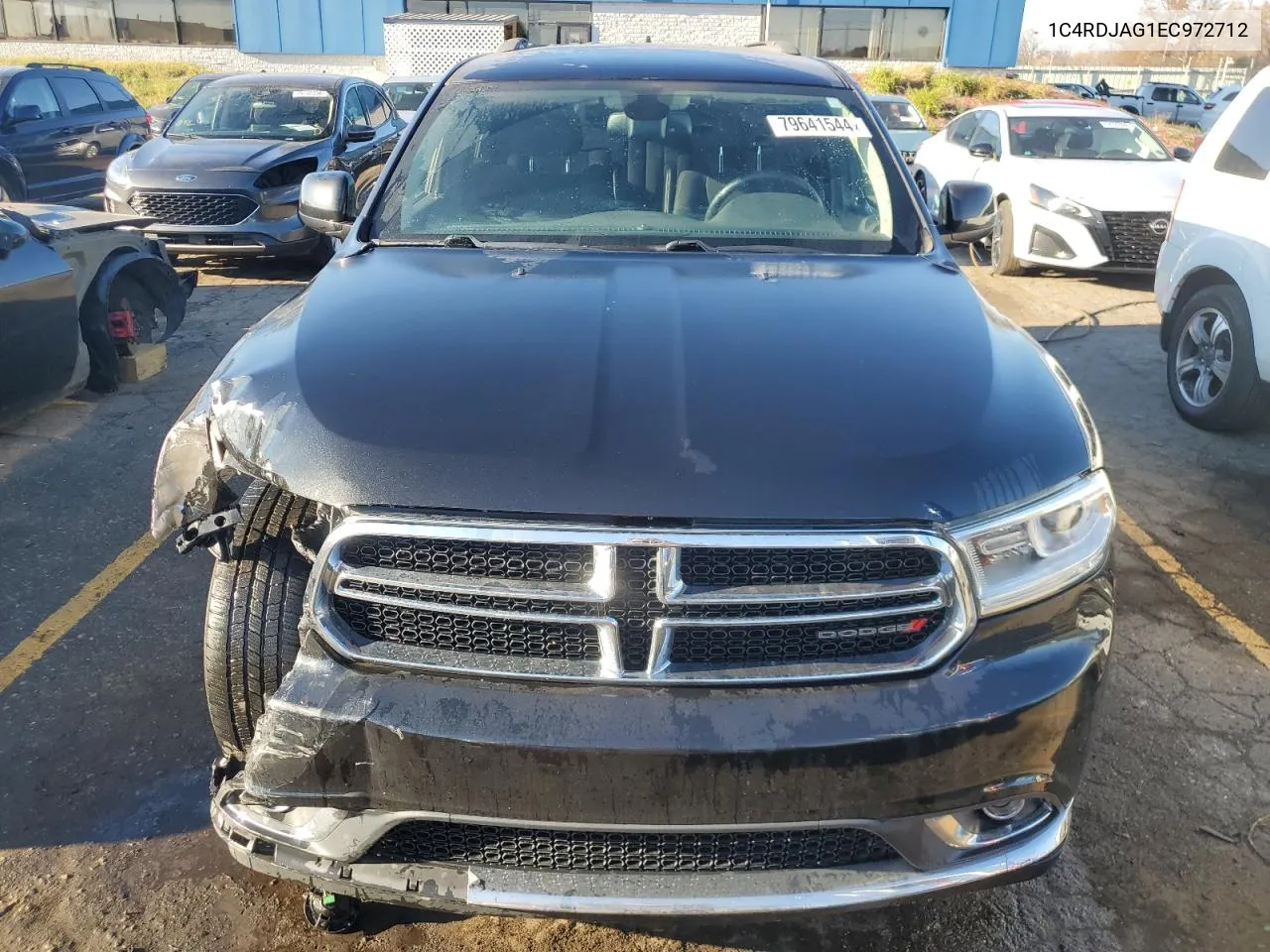 2014 Dodge Durango Sxt VIN: 1C4RDJAG1EC972712 Lot: 79641544