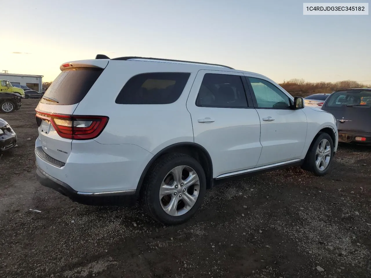 2014 Dodge Durango Limited VIN: 1C4RDJDG3EC345182 Lot: 80068874