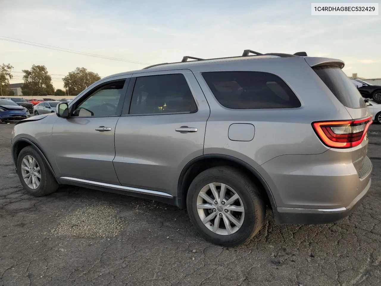 2014 Dodge Durango Sxt VIN: 1C4RDHAG8EC532429 Lot: 81148814