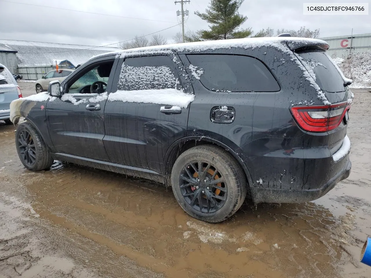 2015 Dodge Durango R/T VIN: 1C4SDJCT8FC946766 Lot: 37323434