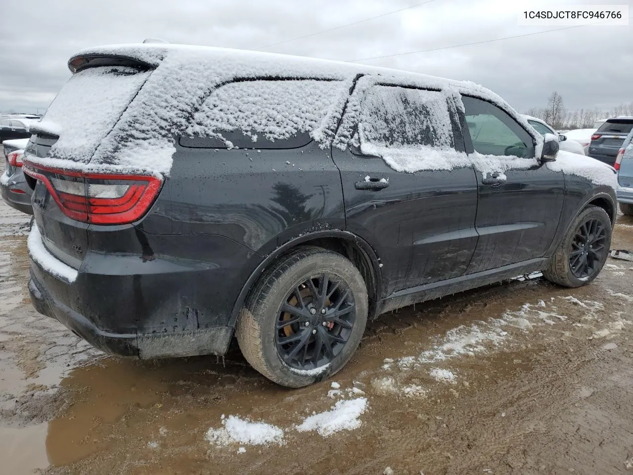 2015 Dodge Durango R/T VIN: 1C4SDJCT8FC946766 Lot: 37323434